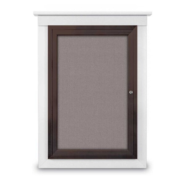 Letterboard, Hdr, 48x36, Satin/Grey